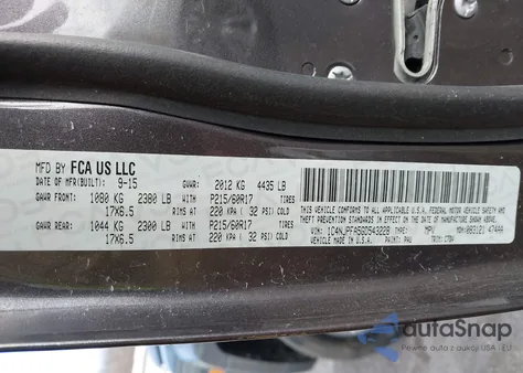 2016 Jeep Patriot Latitude from USA, damaged, VIN 1C4NJPFA5GD543228